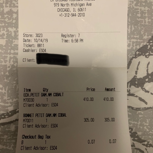 Authentic 100% Louis Vuitton Hat and Scarf - Picture 14 of 16